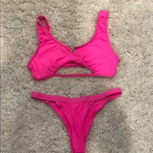 Neon Pink Bathing suit